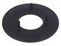 Collar; ABS; black; push-in; 40mm OKW A7331000
