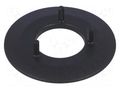 Collar with pointer; ABS; black; push-in; Pointer: white; 31mm OKW A7323010