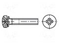 Screw; M4x10; 0.7; Head: cheese head; Phillips; PH2; steel; zinc BOSSARD B4X10/BN1720