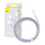 USB-C to Lightning cable Baseus Dynamic 2 Series 20W 2m (purple), Baseus CALD040305