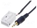 Aux adapter; Jack 3,5mm; VW; Navigation: RNS-310,RNS-510; 800mm 4CARMEDIA MFD3-JACK