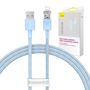 Fast Charging Cable Baseus Explorer USB to Lightning 2.4A 1M (blue), Baseus CATS010003