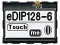 Display: LCD; graphical; 128x64; FSTN Positive; black; 71.4x54.6mm DISPLAY VISIONS EAEDIP128W-6LWT