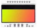 Backlight; LED; 36x27.5x2.6mm; yellow-green/red DISPLAY VISIONS EALED36X28-GR