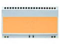 Backlight; LED; 55x31x3.6mm; amber DISPLAY VISIONS EALED55X31-A