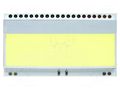Backlight; LED; 55x31x3.6mm; yellow-green DISPLAY VISIONS EALED55X31-G