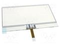 Touch panel; Dim: 93.9x63.1mm; 90x46.7mm; PIN: 4; 1x4; Tape ph: 1mm DISPLAY VISIONS EATOUCH240-3