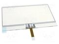 Touch panel; Dim: 93.9x63.1mm; 90x46.7mm; PIN: 4; 1x4; Tape ph: 1mm DISPLAY VISIONS EATOUCH240-3