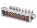 Connector: DIN 41612; socket; male; PIN: 48; angled 90°; 2A; THT HARTING 09231486921