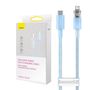 Fast Charging cable Baseus USB-C to Lightning  Explorer Series 2m, 20W (blue), Baseus CATS010303