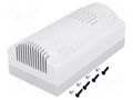 Enclosure: for alarms; X: 125mm; Y: 67mm; Z: 51mm; ABS; grey; ALARM SUPERTRONIC PP77GA
