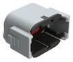 PROTECTIVE CAP, 8POS, GRY, THERMOPLASTIC ATM06-08SB-CAP