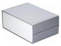 Enclosure: with panel; X: 260mm; Y: 180mm; Z: 105mm; ABS; dark grey GAINTA G733
