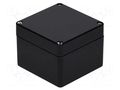 Enclosure: multipurpose; X: 120mm; Y: 122mm; Z: 91mm; polyester; IP66 RAYCHEM RPG GRJ-03BK