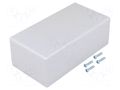 Enclosure: multipurpose; X: 80mm; Y: 150mm; Z: 55mm; polystyrene BOPLA KS-440