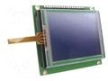 Display: LCD; graphical; 128x64; STN Negative; Touchpad: yes MIKROE MIKROE-240
