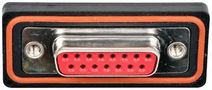 D SUB CONN, RCPT, DA, SOLDER 173110-0052