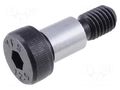 Shoulder screw; steel; M10; 1.5; Thread len: 16mm; hex key; HEX 6mm ELESA+GANTER ISO7379-12-M10-16
