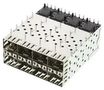 SFP CAGE & CONN, 160POS, PRESS-FIT, R/A 75450-5001