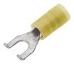 SPADE TONGUE TERMINAL, M4, 12-10AWG 19127-0086