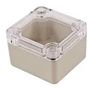 SMALL ENCLOSURE, ABS, BEIGE/CLEAR MP000923