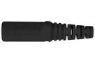 COUPLER, BANANA, JACK, 10A, BLK, SOLDER KU 92 L NI / SW