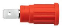 CONN, BANANA, JACK, 24A, RED SEPB 7090 NI / RT