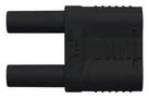 CONN, BANANA, PLUG, 32A, BLACK SKURZ 6100 / 19-4 IG 2MB NI / SW