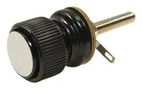BINDING POST, 30A, BLACK, PANEL CL15001B