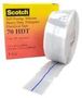 TAPE, SILICONE RUBBER, 9.14M X 25.4MM 70HDT-1X30FT