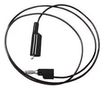 ALLIGATOR CLIP TO BANANA PLUG , BLACK BU-2030-A-36-0