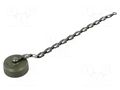 Protection cover; internal thread,threaded joint; olive; MS/DS AMPHENOL DS25043-14D
