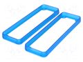 Frame for enclosure; ABS; 1455; Colour: blue; 10pcs. HAMMOND HM-1455JBTBU-10