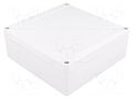 Enclosure: multipurpose; X: 160mm; Y: 160mm; Z: 60mm; 1555; ABS; grey HAMMOND HM-1555RGY