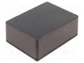 Enclosure: multipurpose; X: 82mm; Y: 110mm; Z: 43mm; 1591XXS; ABS HAMMOND HM-1591XXSSBK
