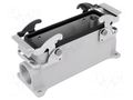 Enclosure for connectors: HDC; size 104.27; with double latch ILME JCVP24
