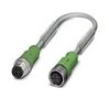 SENSOR CORD, 5P M12 PLUG-M12 RCPT, 300MM 1457267