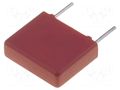 Capacitor: polyester; 47nF; 160VAC; 250VDC; 7.5mm; ±10%; 3x8.5x10mm WIMA MKS4-47N/250