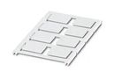 LABEL, POLYAMIDE, WHITE, 18MM X 27MM 0825475