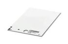 LABEL, PVC, WHITE, 70MM X 104MM 1014294