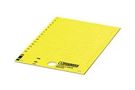 LABEL, PVC, YELLOW, 9MM X 20MM 0828883