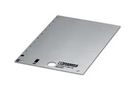 LABEL, PVC, SILVER, 15MM X 35MM 830320