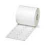 LABEL, POLYESTER, WHITE, 35MM X 15MM 817316