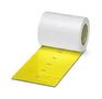 LABEL, POLYESTER, YELLOW, 23MM X 103MM 0800437