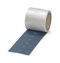 LABEL, POLYESTER, GREY, 12.5MM X 31MM 0801612