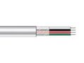 UNSHLD FLEX CABLE, 3COND, 22AWG, 30M 6633 WH005