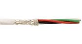 SHLD FLEX CABLE, 3COND, 18AWG, 30M 2829/3 WH005
