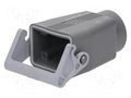 Enclosure: for HDC connectors; T-TYPE/W; size 44.27; M32; 44x27mm ILME TAVW06LG32