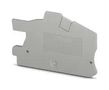 END COVER, DIN RAIL TERMINAL BLOCK, GREY 1016672