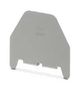SEPARATING PLATE, TERMINAL BLOCK, GREY 0302216